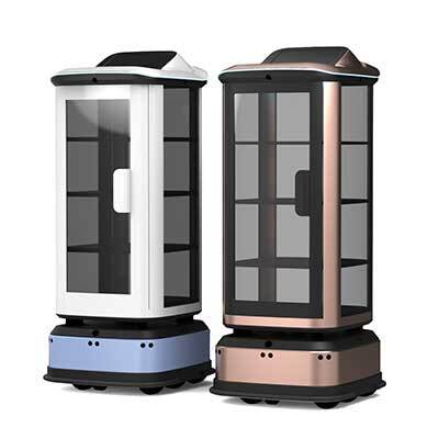 Smart food delivery robot AX1112